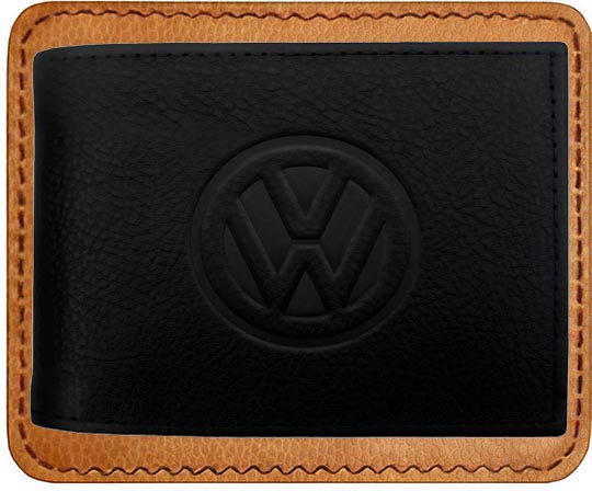 VOLKSWAGEN - portfel w całości skórzany
