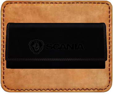 SCANIA truck. Portfel kurierski dla kierowców ciężarówek