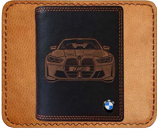 Portfel skórzany BMW M3